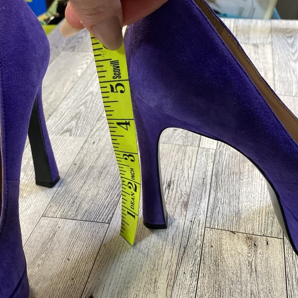 Guess purple platform heels - Picture 4 of 8